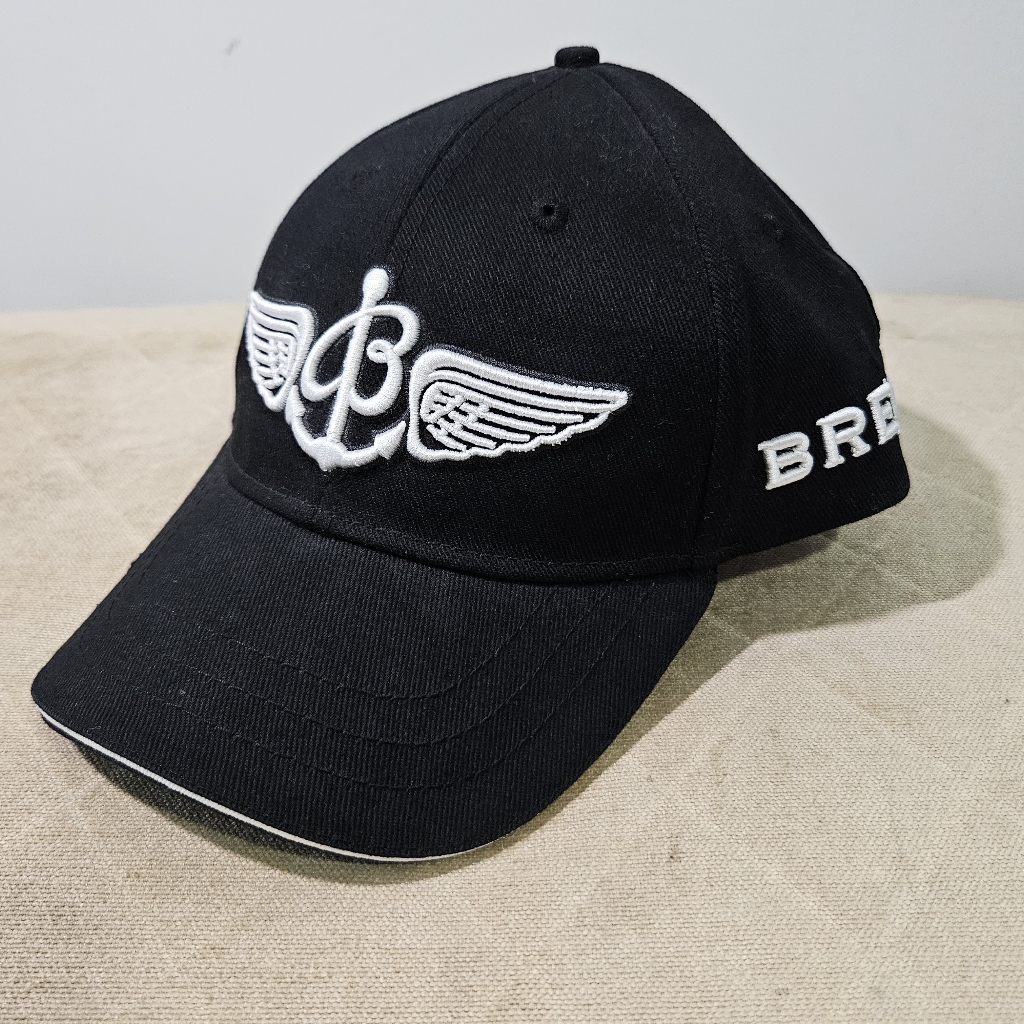 Breitling Black And White Logo Cap